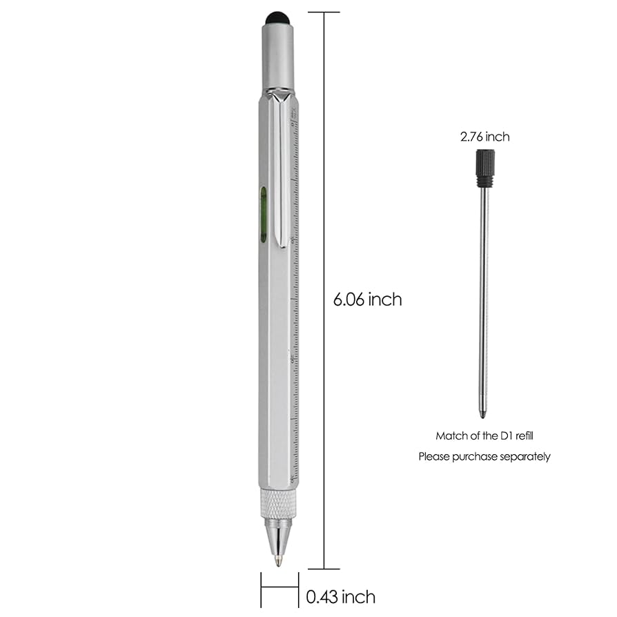 【Pen kits】棒にょい単品 Amazon.com: HeTaoCat Gifts Multi Tech Tool Pen 6 in 1 Stylus